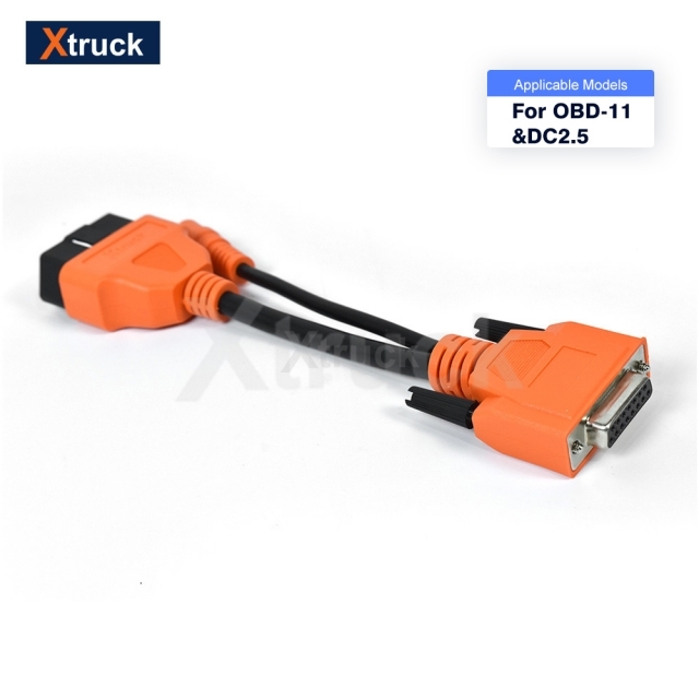 XTRUCK 0BD-11 & DC2. 5 Cable engineering construction machinery truck excavator bus loader diagnostic tool