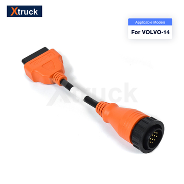 XTRUCK FOR VOLVO-14 Cable engineering construction machinery truck excavator bus loader diagnostic tool