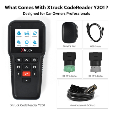 Xtruck Y201Truck Heavy Duty OBD Code Reader Diagnostic Tool