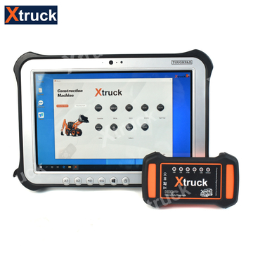 Xtruck Y009 HDD +FZ G1 tablet for Construction Excavators Diagnostic Kit