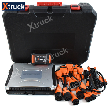 Xtruck Y009 HDD +CF19 Laptop for Heavy duty Truck Diagnostic Kit