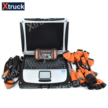 Xtruck Y009 HDD +CF19 Laptop for Heavy duty Truck Diagnostic Kit