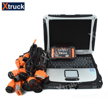 Xtruck Y009 HDD +CF19 Laptop for Heavy duty Truck Diagnostic Kit