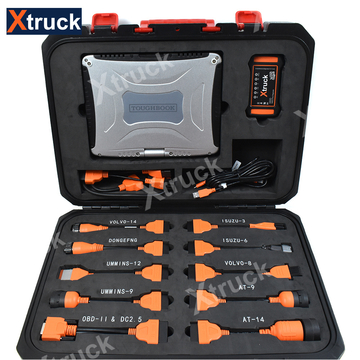 Xtruck Y009 HDD +CF19 Laptop for Construction Excavators Diagnostic Kit