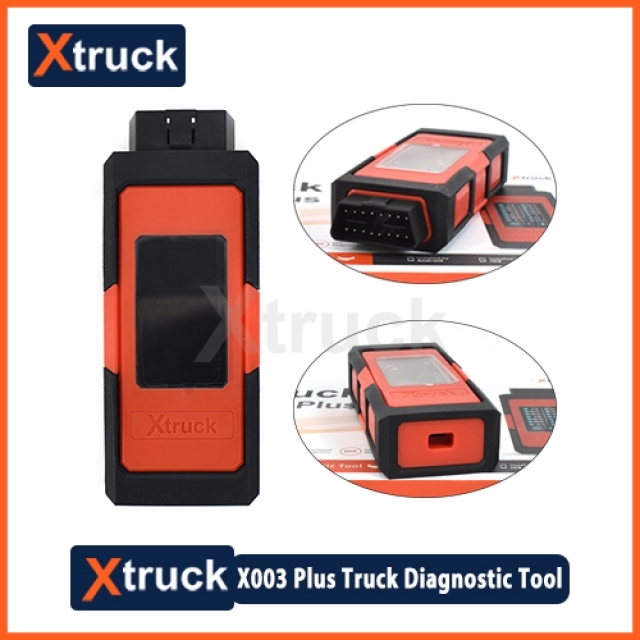 Xtruck X003 plus Read fault code DPF Regeneration support Cummins VOLVO and SCANIA Truck Diagnostic Tool