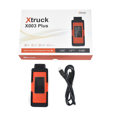 Xtruck X003 plus Read fault code DPF Regeneration support Cummins VOLVO and SCANIA Truck Diagnostic Tool