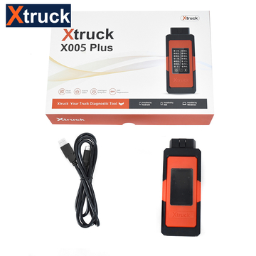 Xtruck X005 plus Intelligent Diagnosis ECU Quick Flashing post-processing diagnosis vehicle type system support Sinotruck Dongfeng SHACMAN