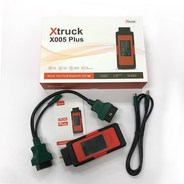 Xtruck X005 plus Intelligent Diagnosis ECU Quick Flashing post-processing diagnosis vehicle type system support Sinotruck Dongfeng SHACMAN