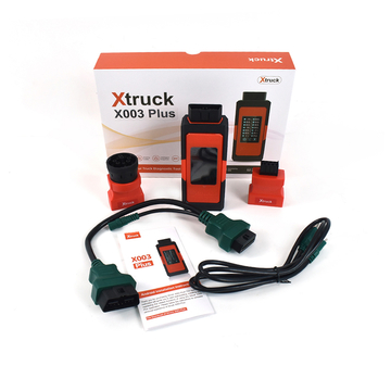 Xtruck X003 plus Read fault code DPF Regeneration support Cummins VOLVO and SCANIA Truck Diagnostic Tool