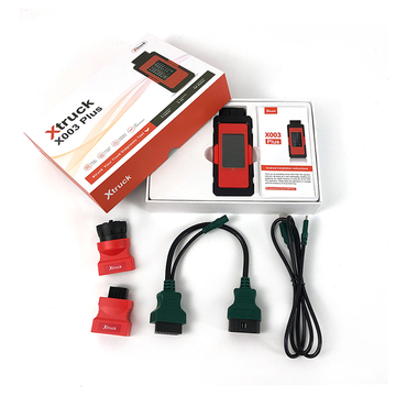 Xtruck X003 plus Read fault code DPF Regeneration support Cummins VOLVO and SCANIA Truck Diagnostic Tool