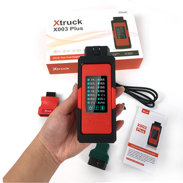 Xtruck X003 plus Read fault code DPF Regeneration support Cummins VOLVO and SCANIA Truck Diagnostic Tool