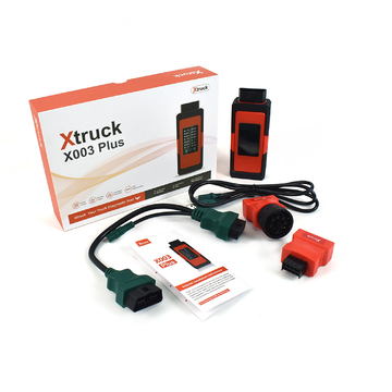 Xtruck X003 plus Read fault code DPF Regeneration support Cummins VOLVO and SCANIA Truck Diagnostic Tool