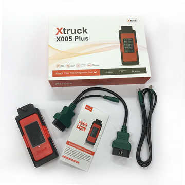 Xtruck X005 plus Intelligent Diagnosis ECU Quick Flashing post-processing diagnosis vehicle type system support Sinotruck Dongfeng SHACMAN