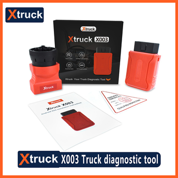 Xtruck X003  Force DPF Regeneration ecu programming tool Read fault code Heavy Duty Truck support Cummins VOLVO and SCANIA Truck Diagnostic Tool